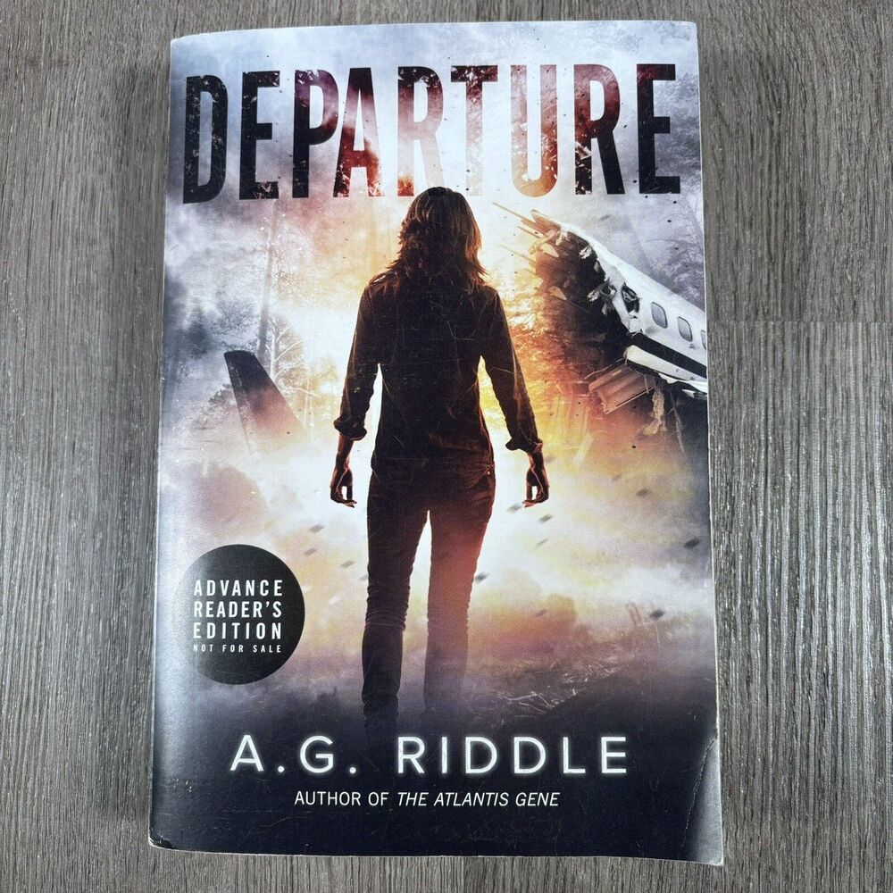 Departure by Riddle A. G. 1st Edition Uncorrected Proof Advanced Reader’s Copy